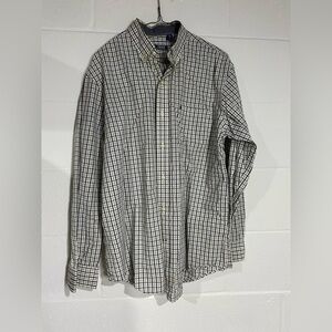 Men's Checkered Shirt izod medium
